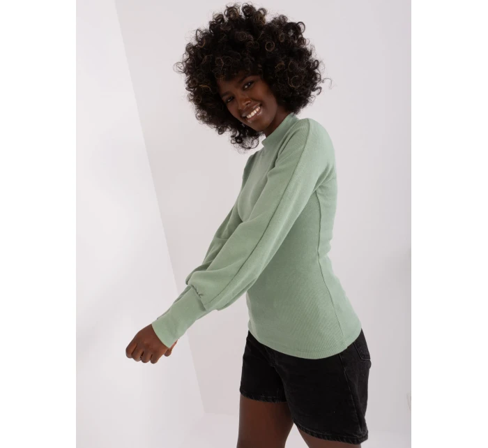 Bluzka RV BZ model 18798933 pistacjowy - FPrice Bluzka RV BZ model 18798933 pistacjowy - FPrice