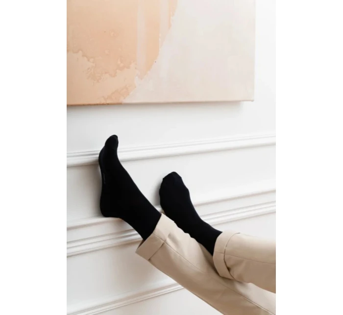 Pánske ponožky 056B - Tmavo šedé - Steven