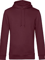 B&C Inspire Hooded_° Pánska mikina s kapucňou 01.U33B bordová