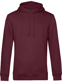 B&C Inspire Hooded_° Pánska mikina s kapucňou 01.U33B bordová