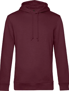 B&C Inspire Hooded_° Pánska mikina s kapucňou 01.U33B bordová