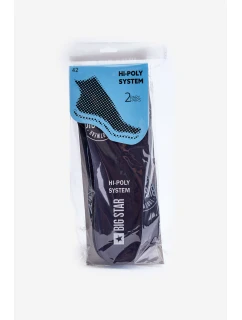 Wkładki Do Butów BIG STAR HI-POLY SYSTEM 2 Pary Granatowe