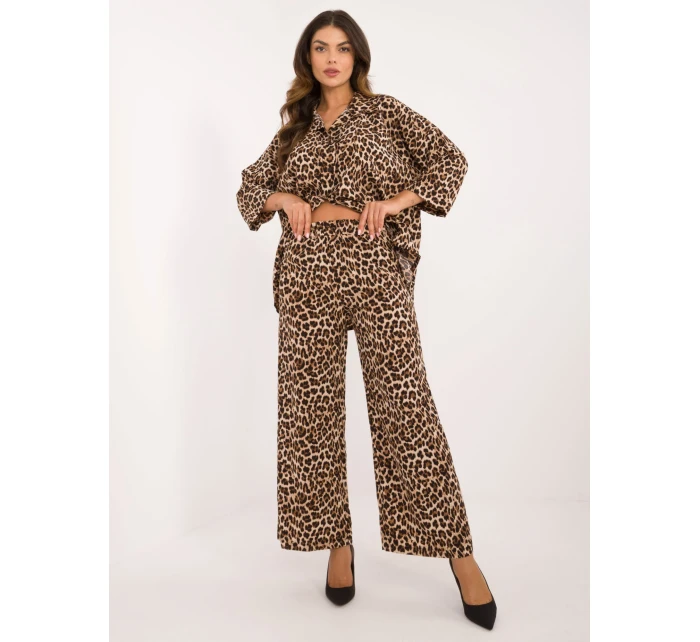 Komplet DHJ KMPL  czarno beżowy model 20493395 - FPrice