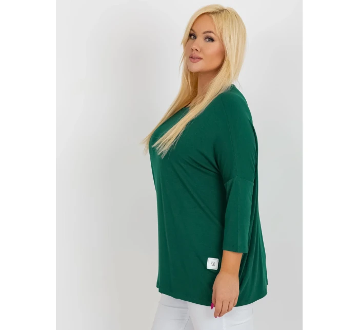 Blúzka RV BZ 3770.92 tmavo zelená