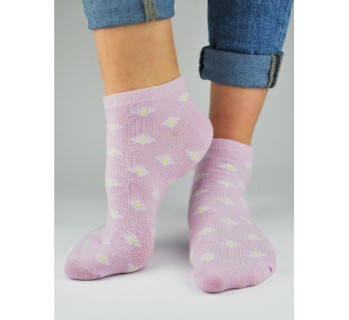Dámske ponožky ST020-W-04 Violet - NOVITI