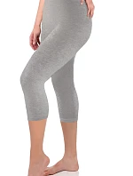 Dámske legíny WOMEN 3/4 sivé - Sesto Senso