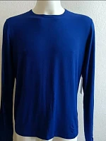 Pánske tričko s dlhým rukávom 714753030001 blue - Ralph Lauren