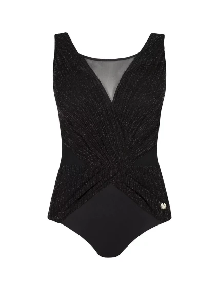 Dámske jednodielne plavky Lucerne 5 S1006V1LC5 Black - Self