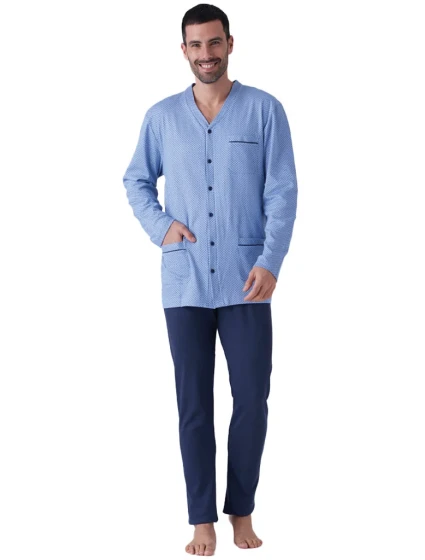 Pánske pyžamo Karelpiu KF7111 Pánske pyžamo Karelpiu KF7111