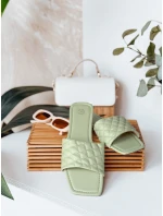 Dámske žabky SATELIVA green FashionStreet ZY0971
