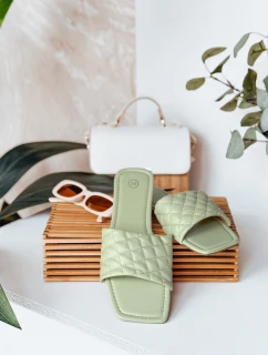 Dámske žabky SATELIVA green FashionStreet ZY0971