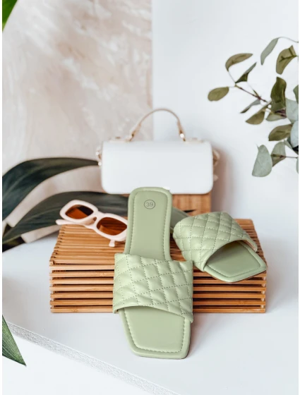 Dámske žabky SATELIVA green FashionStreet ZY0971