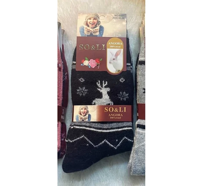 WiK 002 dámske ponožky Angora 111 35-42 WiK 002 dámske ponožky Angora 111 35-42