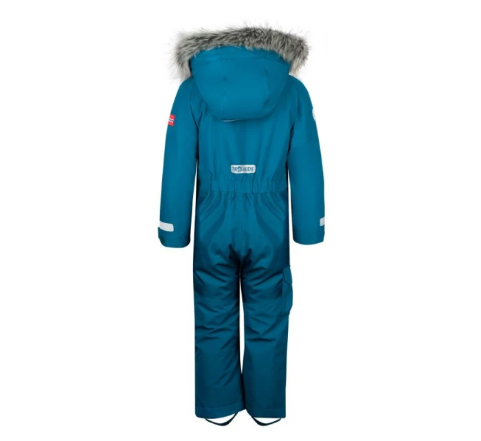 Detská kombinéza pre dievčatá/chlapcov Trollkids Kids Kirkenes Snowsuit nepremokavá modrá (387-174) Detská kombinéza pre dievčatá/chlapcov Trollkids Kids Kirkenes Snowsuit nepremokavá modrá (387-174)