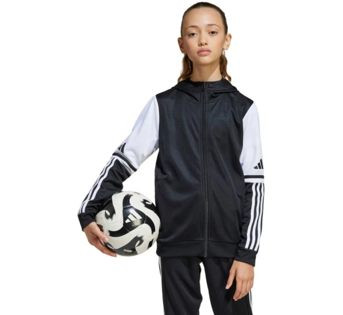 Adidas Squadra 25 Hoodie Jr JE2756 Mikina s kapucňou Adidas Squadra 25 Hoodie Jr JE2756 Mikina s kapucňou