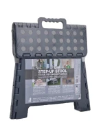 PROTIŠMYKOVÁ SKLADACIA STOLIČKA SIVÁ