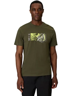Pánské tričko  khaki WSS26TTSH 43S model 22348273 - 4F