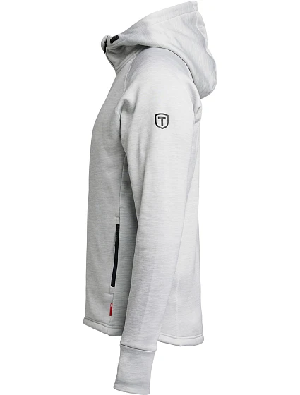 Hoodie Zip Men Pánská mikina s kapucí light grey model 22470585 - Tenson Hoodie Zip Men Pánská mikina s kapucí light grey model 22470585 - Tenson