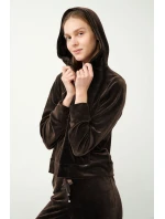 Vamp - Zamatová tepláková súprava s kapucňou 21162 - Vamp