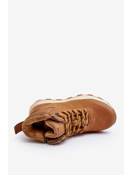 Dětské zateplené trekové boty Trapery Camel Big Star model 21637375 - Big Star Shoes