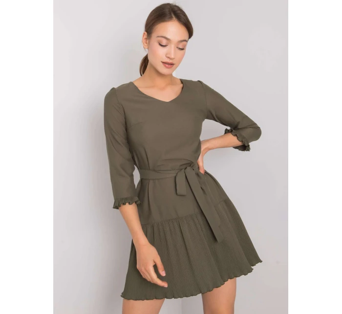 Šaty LK SK 507733.80P khaki