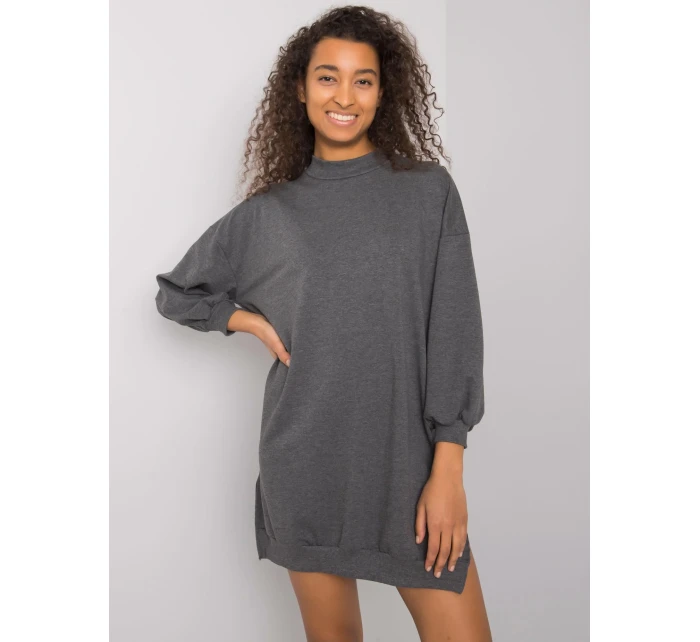 Šaty RV SK model 17508489 tmavě šedá - FPrice Šaty RV SK model 17508489 tmavě šedá - FPrice