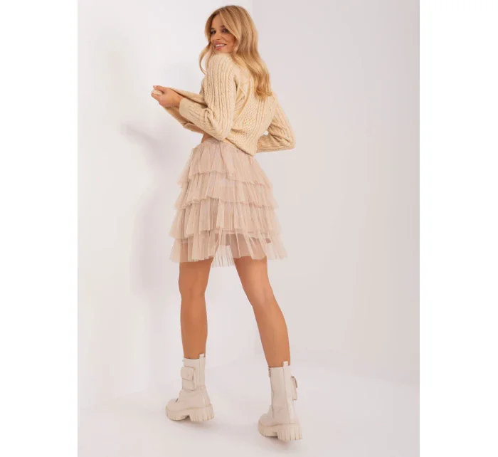 Sukně TW SD BI 0517.84 velbloudí