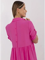 Dámske šaty MI SK A2275.09 vo farbe fuchsiovej – FPrice Dámske šaty MI SK A2275.09 vo farbe fuchsiovej – FPrice