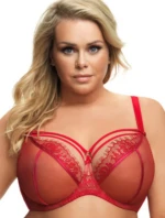 RAJSKÁ MÄKKÁ PODPRSENKA K496 ČERVENÁ