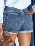 Dámské džínové šortky DENIM modré model 21977731 - Dstreet