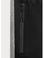 Čierne pánske športové kraťasy (8K281-3) Čierne pánske športové kraťasy (8K281-3)