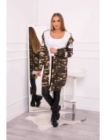 Slipová bunda khaki+béžová Slipová bunda khaki+béžová