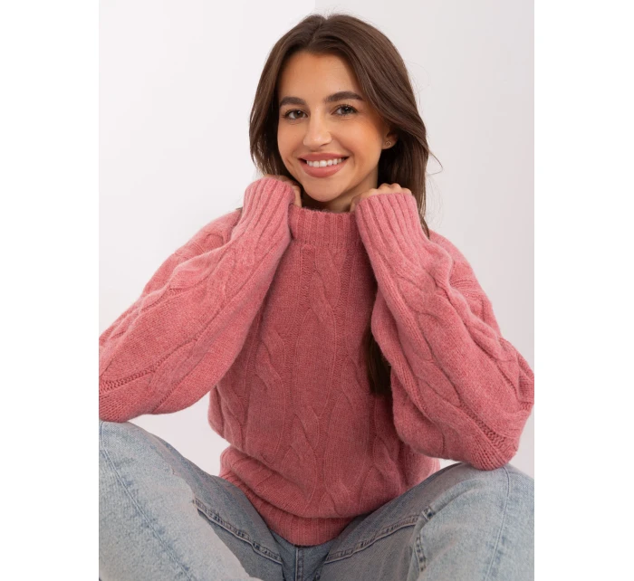 Sweter AT SW model 18930102 różowy - FPrice