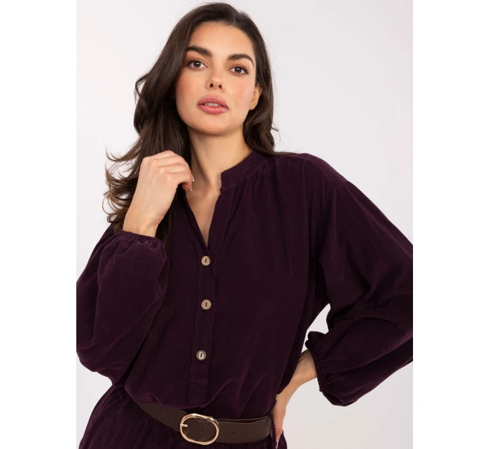 IT KS košeľa 233607.63 tmavo fialová IT KS košeľa 233607.63 tmavo fialová