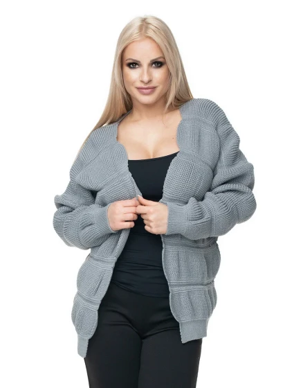 Sveter na zapínanie model 131589 PeeKaBoo