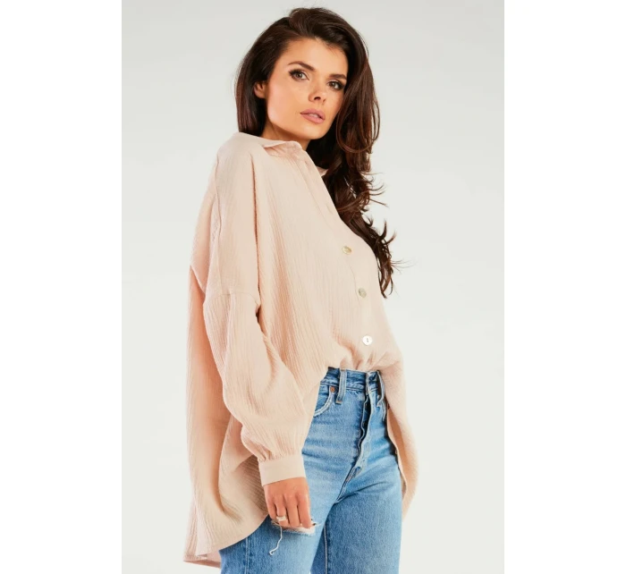 Košeľa s dlhým rukávom model 166827 Infinite You