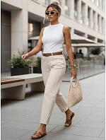 Top damski bez basic biały model 22144380 - FashionStreet