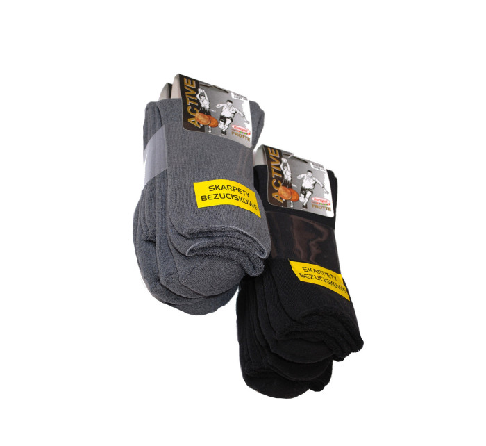 Netlačící pánske ponožky Bornpol Active froté A'3