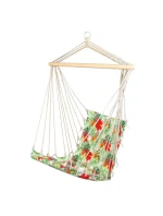 BRAZÍLSKA ZÁVESNÁ SEDACIA SEDAČKA HAMAK 100x50cm PRÍRODA S TROPICKOU DŽUNGĽOU PUSH CUSHION BRAZÍLSKA ZÁVESNÁ SEDACIA SEDAČKA HAMAK 100x50cm PRÍRODA S TROPICKOU DŽUNGĽOU PUSH CUSHION