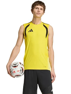Pánské tričko adidas Tiro 26 Competition Sleeveless Jersey, žluté, KA7615