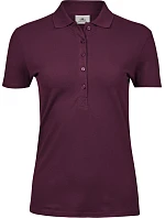 Tee Jays TJ 145 Dámske luxusné ťažké strečové piqué polo tričko 18.0145 wine Tee Jays TJ 145 Dámske luxusné ťažké strečové piqué polo tričko 18.0145 wine