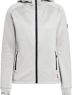 Tenson TXlite Hoodie Zip Women Dámska mikina s kapucňou 84.7402 svetlošedá