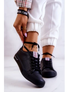 Dámské nízké tenisky model 21578018 černá - Cross Jeans