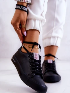 Dámské nízké tenisky model 21578018 černá - Cross Jeans