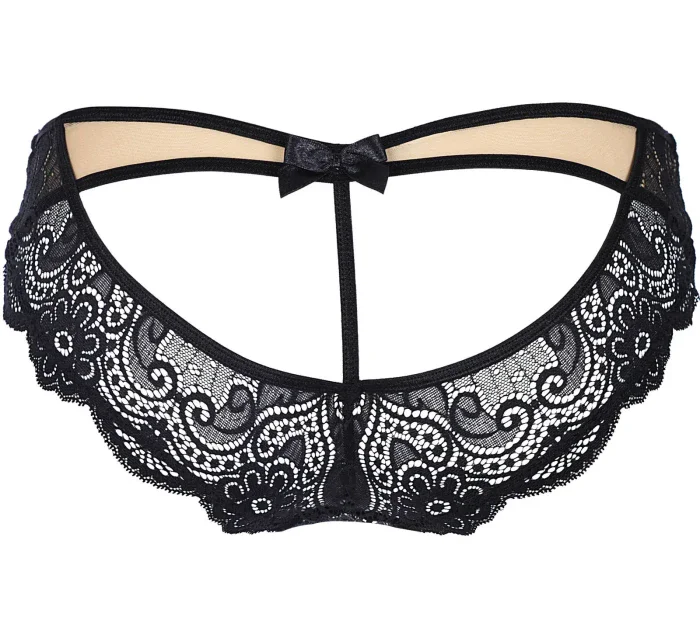 Nohavičky V-9073 béžovo-čierna - Axami Nohavičky V-9073 béžovo-čierna - Axami