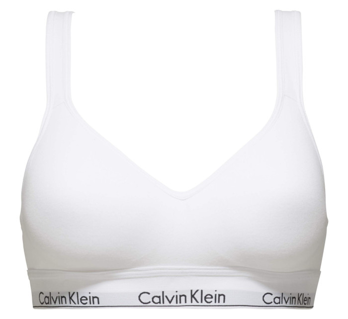 Dámska podprsenka Lift Bralette Modern Cotton 000QF1654E100 biela - Calvin Klein