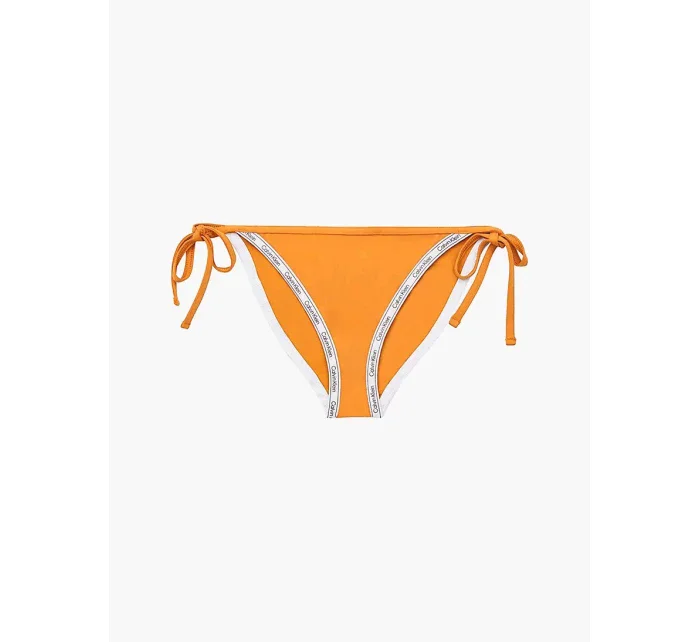 Spodný diel plaviek KW01711 ZEG oranžové - Calvin Klein