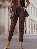 Dámske nohavice Kiara model 218577 brown - LaBalancia