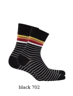 Pánske ponožky Wola Perfect Man vzorované W 94N03 Casual