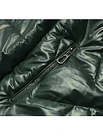 BŁYSZCZĄCA KURTKA ZIMOWA DAMSKA model 21243420 - LHD